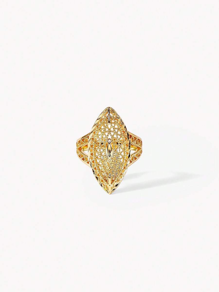 Opalesca 1pc Women's Charming Ring, Suitable For Engagement Party, Valentine's Day Gift - 2# - View 1
