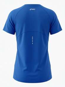 Asics Women's T-Shirt Blue - Blue - View 2
