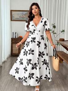Weeklong Kleid mit quadratischem Ausschnitt, elastischer Taille, rückenfreier Bindung und einfarbig, geeignet für Frühling, Sommer, Herbst, Winter, Urlaub, Party, elegant, Casual, Pendeln und andere Anlässe. Elegantes klassisches Kleid für Damen, geeignet für formelle Anlässe, eleganter Hosenanzug für Damen, Hochzeitskleid, formelle Damenkleidung, exquisites Kleid für Damen, formelle Damenkleidung, klassisches Kleid für Damen - Verschiedenfarbig - Übersicht 8