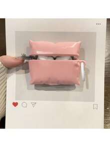 Joivida 1 chiếc vỏ silicon hình gối màu trắng ngộ nghĩnh, bảo vệ tai nghe Bluetooth không dây. - Nhiều màu - Xem 6