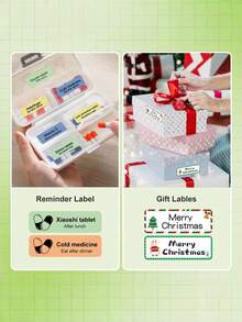 Teckwe Marklife P15 Mini Portable Label Printer, Self-Adhesive Thermal Printer, Sticker Printer, Inkless Pocket Bluetooth Label Maker, Name Tag Label Printer 1200mAh - Multicolor - View 5
