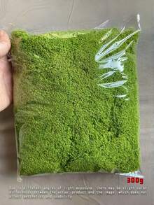 SHEIN Pacote com 80g/300g de musgo artificial, ideal para decoração de casa, criação de micropaisagens com musgo simulado, gramados e vasos de plantas. - Multicolorido - Ver 15