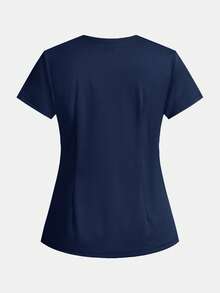 TaskEZ 3件套纯色短袖手术服套装 - 彩色 - 查看 9