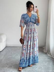 Lacomfia 2025 New Fashion Resort Style Long Dress For Women - Multicolor - View 3
