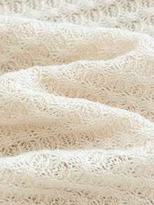 Cozy Pixies Áo vest cổ phồng màu mơ dễ thương cho bé gái, chất liệu vải dệt họa tiết, kết hợp với quần short màu xanh nhạt đa năng. - Nhiều màu - Xem 6