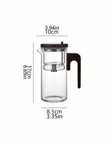 1 neue kleine Taille magnetische Filter Glas Teekanne mit automatischer Trennung Teetasse - Verschiedenfarbig - Übersicht 10