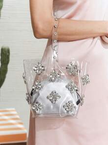 SHECARRY Giỏ đựng rau củ quả trong suốt - Trong sáng - Xem 2