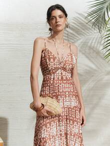 SHECARRY Bolso de mano de verano de mujer tejido a mano con concha y ratán en color beige, con una forma llamativa, ligero y versátil, adecuado para vacaciones, playa y estilo bohemio - Beis - Ver 9