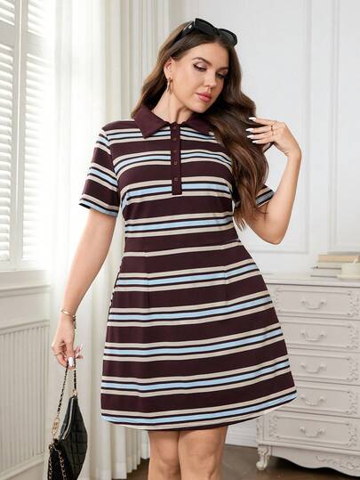 Chikora Plus Size Casual Short Sleeve Dress, Stylish & Suitable For Summer Casual Dresses For Women Dresses For Women Mini Spring Dress For Women Casual Dresses For Woman New Arrivals Women Dress Woman Dress Summer Outfits For Women Women Summer Set Petite Dresses For Woman,Business Casual Woman Women's Fashion Office Attire For Women Work Outfits For Women Work Tops For Women Office Wear For Women Work Wear Women Carnival Costume Carnival Women Look 2026 Women Carnival Costume Carnival Outfit Carnival Costume For Women Women's Carnival Costume Summer Outfits For Women Summer Clothes Summer Vacation Outfits Summer Outfits For Woman Summer Clothes Women Elegant Dresses For Women Elegant Dress For Women Elegant Dresses For Party Elegant Dress Women High-Quality Dress