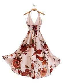 Ellevyn Đầm Bohemian in hoa lãng mạn dành cho nữ, thích hợp cho mùa hè. - Nhiều màu - Xem 2