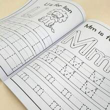 ABC Tracing Letters Workbook 28 Pages Kids Alphabet Writing Practice Book Preschool Toddlers Educational Learning Worksheets For Handwriting - Yellow - View 7