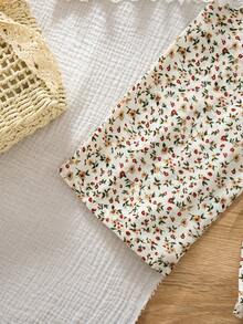 Emery Rose Kids Emery Rose Kids 两件套女童雪纺花卉拼接荷叶边休闲吊带背心和长裤套装 - 彩色 - View 7