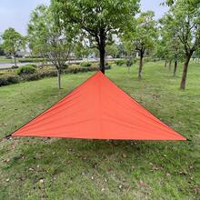1PC Foldable Waterproof Triangle Sun Shade Sail, Suitable For Outdoor Activities, Backyard Canopy, Camping Tent, Etc. Sun Shade Cloth, Sun Sail, Triangular Waterproof Sun Shade Sail, Applicable For Yard, Patio, Deck, Gazebo And Other Outdoor Spaces. - multicolor - View 5