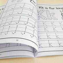 ABC Tracing Letters Workbook 28 Pages Kids Alphabet Writing Practice Book Preschool Toddlers Educational Learning Worksheets For Handwriting - Yellow - View 8