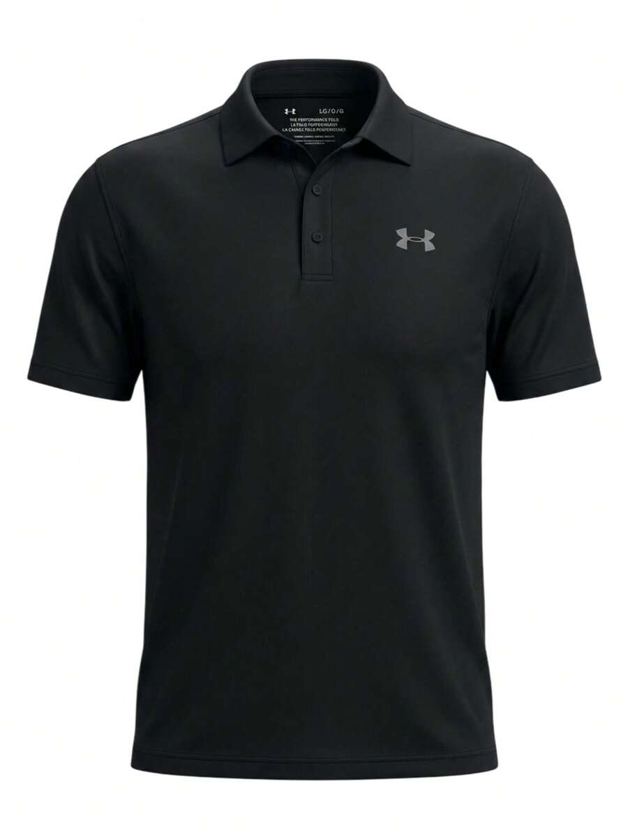 Under Armour Performance 3.0 Men's Polo Shirt Black - Black - View 1