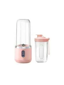 Teckwe 單/雙杯 USB 充電式果汁機，附運動蓋新鮮果汁杯。6 葉 2 合 1 多功能便攜果汁杯，可作為水果攪拌機、飲品機和果昔機使用。非常適合居家、廚房和戶外使用。情人節、感恩節、聖誕節和母親節的理想禮物。內置 1500mAh 電池。不含 USB 傳輸線。 - 均碼 - 查看 12