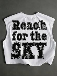 PAVTROS Men's Fashion Sleeveless White Loose Short Tank Top, Suitable For Summer Wear, Also A Great Gift For Friends, Holiday - White - View 3