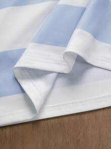 Manfinity Joysei Áo polo nam tay ngắn kẻ sọc, kiểu dáng thường ngày, thích hợp đi làm. - Nhiều màu - Xem 3
