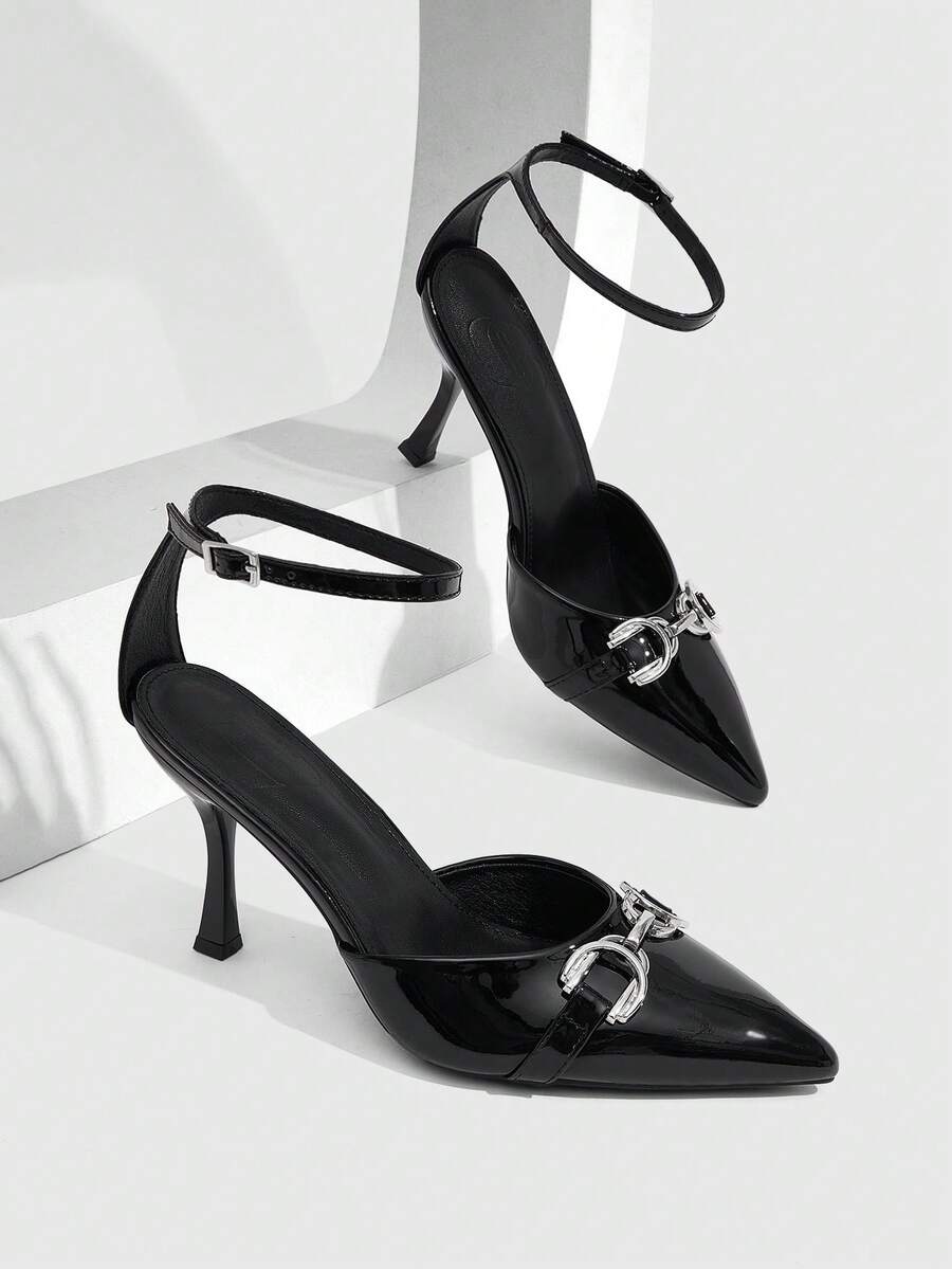 CUCCOO SZL Women's High-Heeled Shoes - Black - View 1