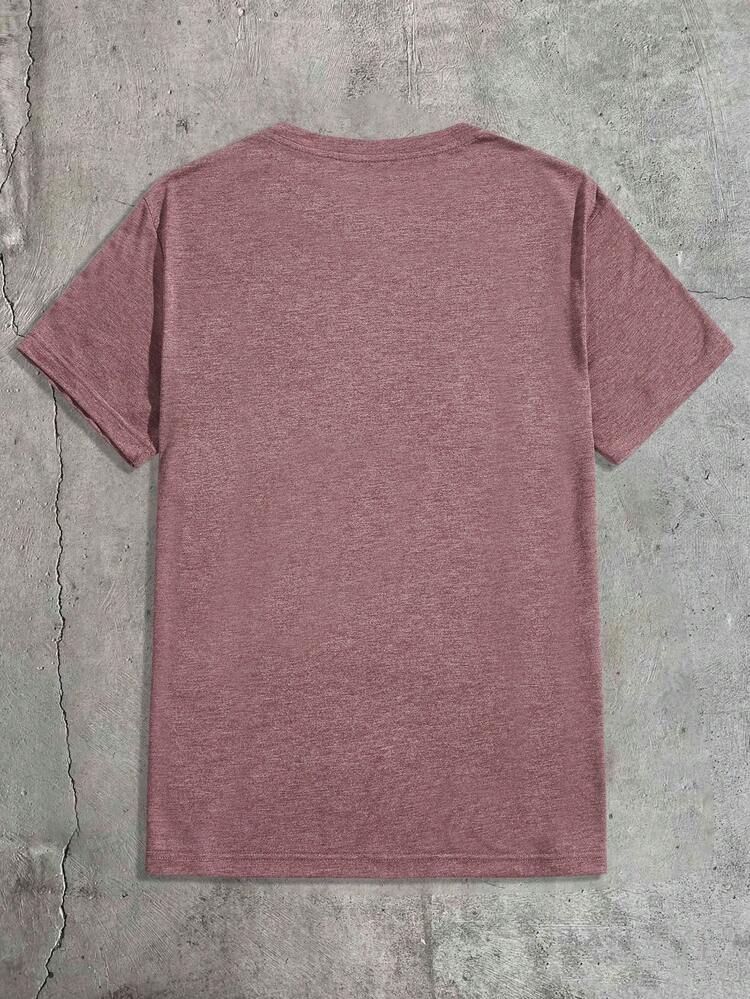 Men Flamingo Print Tee, Summer