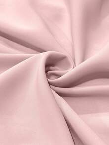 Franclia New Women's Casual Retro Waist-Cinching 2 Pieces Set - Pink - View 4