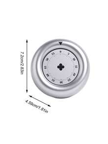Haus Hana Timer Dapur Mekanik Magnetik, Timer Hitung Mundur Visual dengan Alarm Keras, Pengingat Memasak Tanpa Baterai, Alat Manajemen Waktu Tanpa Baterai untuk Memanggang, Memasak, Belajar, Berolahraga, Desain Minimalis Boho, Cocok untuk Penggunaan di Rumah, Kantor, dan Kelas - MultiWarna - View 4