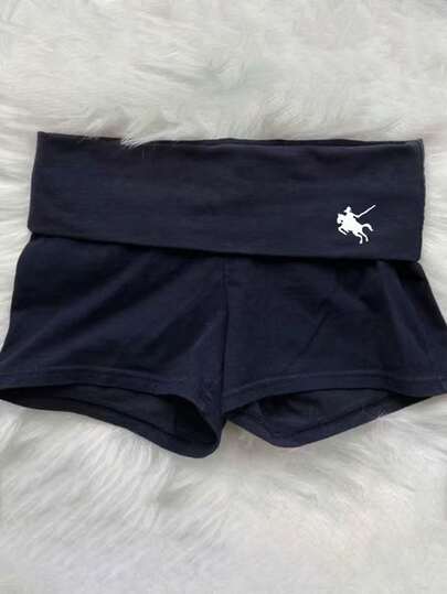 Quần legging/short in họa tiết, cạp lửng, dễ phối đồ, thích hợp mặc hàng ngày cho bé gái tuổi teen, mùa hè.