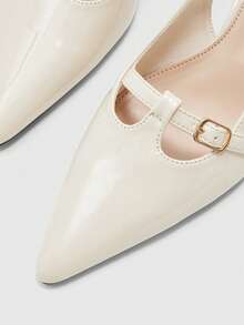 CUCCOO BIZCHIC Giày sandal cao gót dành cho nữ - Màu be - Xem 8