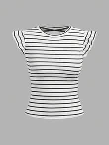 Soleia Bộ 2 áo thun cổ tròn ôm dáng màu đen trơn và đen trắng kẻ sọc, thích hợp cho mùa xuân/hè, kiểu dáng cơ bản, đa năng, phù hợp cho mùa hè, kỳ nghỉ, Ducati Point, đi làm hàng ngày, hẹn hò, tiệc tùng, mùa thu/đông, Giáng sinh, Năm mới, Lễ Tạ ơn, Tiệc tùng, Đám cưới, Bãi biển, Lễ tốt nghiệp, Thời trang, Thanh lịch, Thường ngày, Đi chơi, Hẹn hò, Đặt chỗ, Đi làm, Bóng bẩy, Ngày lễ tình nhân, Thanh lịch, Kỳ nghỉ, Thường ngày, Y2K, Đi chơi, Lễ tốt nghiệp - Nhiều màu - Xem 6