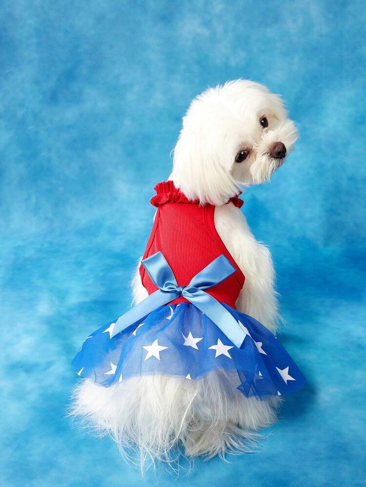 dog red dress Adorable Red Corduroy Bowknot Dress for Small to Medium Dogs and Cats