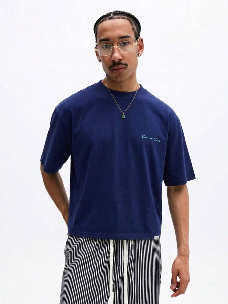 Reguläres Vintage Italienisch Capri Landschafts-Muster Relaxed Fit Kurzarm Rundhals T-Shirt Sommer Urlaub Strand Retro Grafik