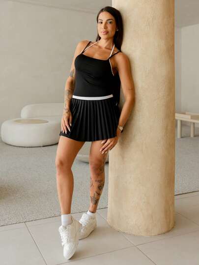 Maju Mazalli 女式撞色休闲运动背心