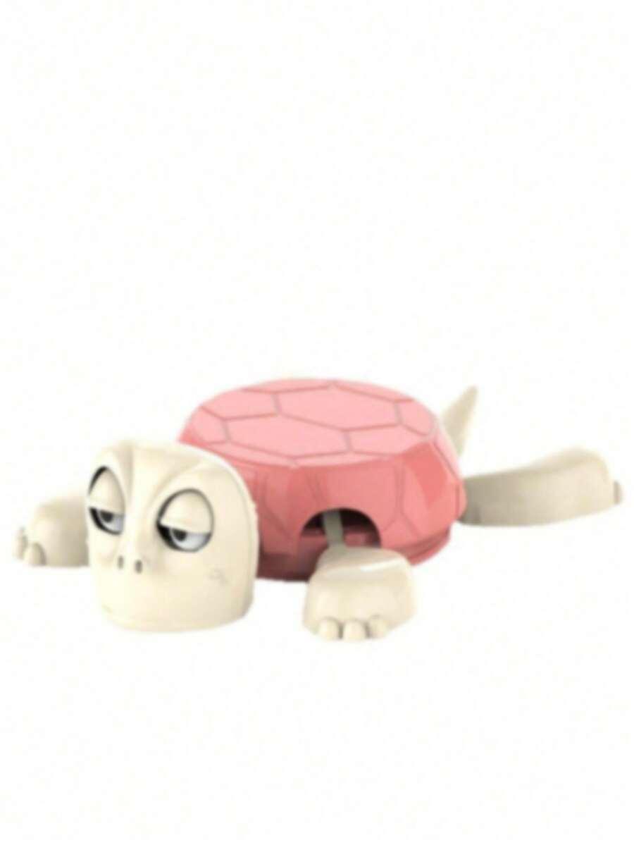1pc Turtle Cup Holder, 3D Printed Turtle Coaster With Funny Expression, Open Eyed When Put A Glass On Back Mug Mat For Desk Drink Mat For Coffee And Glasses Home Decor And Kitchen Accessories For Living Room, Restaurant, Office Back To School Supplles Gifts - Multicolor - View 1