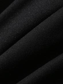 Top de tirantes finos y espalda descubierta de corte ceñido y corto en color marrón, adecuado para verano y primavera en estilo Y2K - Negro 3 - Ver 11