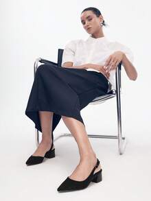 Mnmlis Zapatos para mujer - Negro grafito - Ver 10