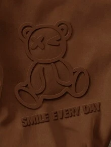 Manfinity Joysei Áo thun nam dáng ôm màu nâu xám. - màu nâu - Xem 2