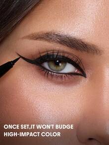 SHEGLAM Stay Inked Delineador de Ojos Resistente al Agua - Black - Negro - Ver 3