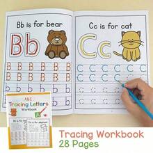ABC Tracing Letters Workbook 28 Pages Kids Alphabet Writing Practice Book Preschool Toddlers Educational Learning Worksheets For Handwriting - Yellow - View 10
