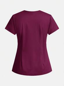 TaskEZ 3件套纯色短袖手术服套装 - 彩色 - 查看 10