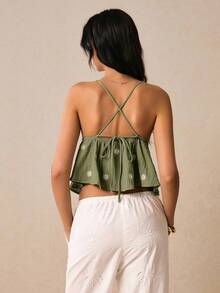 Women Plus Size Sports Dresses - Army Green - View 5