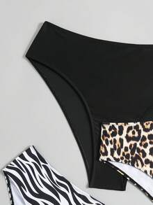 Swim Lushoire Bộ 3 quần bikini tam giác cỡ lớn dành cho nữ, thích hợp cho kỳ nghỉ hè và đi biển. - Nhiều màu - Xem 7