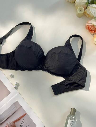 SHEIN 1 chiếc áo ngực không gọng cỡ lớn có lớp lót mỏng