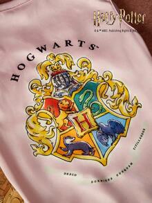 PETSIN HARRY POTTER X 1件魔法学院标志宠物背心粉色透气速干柔软透气学院风宠物服装 - 粉色 - 查看 3