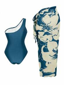Women Plus Size Sports Dresses - Blue-green Water - View 7