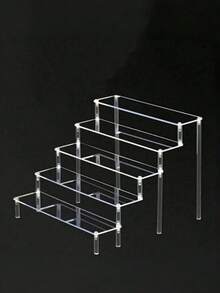 1 Set Acrylic Dessert Display Stand, Cupcake Stand, Snack Stand, Buffet Dessert Table, Birthday Party, Wedding Tabletop Display, Wedding Decor, Wedding Party Supplies, Wedding Cake Stand - Multicolor - View 5