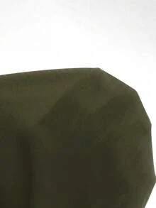 Modelyn 女士蕾丝拼接喇叭袖连衣裙 - 軍綠色 - 查看 8