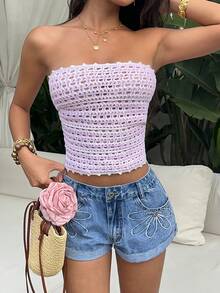 Sunnyshic Quần short denim nữ mùa hè, kiểu dáng thường ngày, đa năng, thêu họa tiết, đã qua xử lý giặt, có gấu quần. - Rửa trung bình - Xem 7
