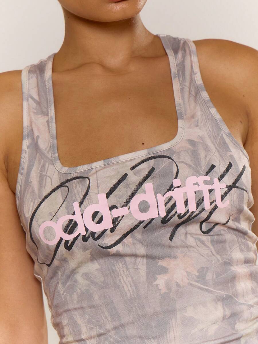 MUSERA Áo tank top cổ vuông in họa tiết, thích hợp cho mùa xuân hè, kỳ nghỉ, phong cách Ibiza, boho, thanh lịch, thường ngày, lễ hội. - Nhiều màu - Xem 1