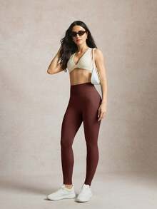 Activina Quần legging thể thao nữ - màu nâu - Xem 5