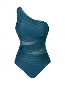 Women Plus Size Sports Dresses - Blue-green Water - View 8